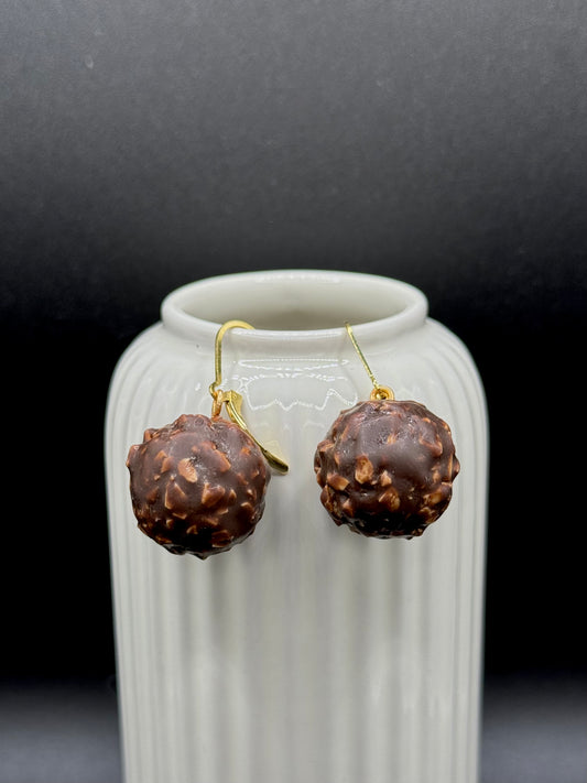 Ferrero Chocolate Dangle Earrings