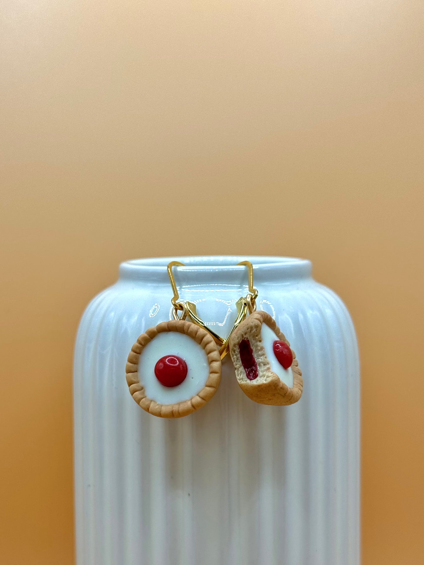 Cherry Bakewell Dangle Earrings