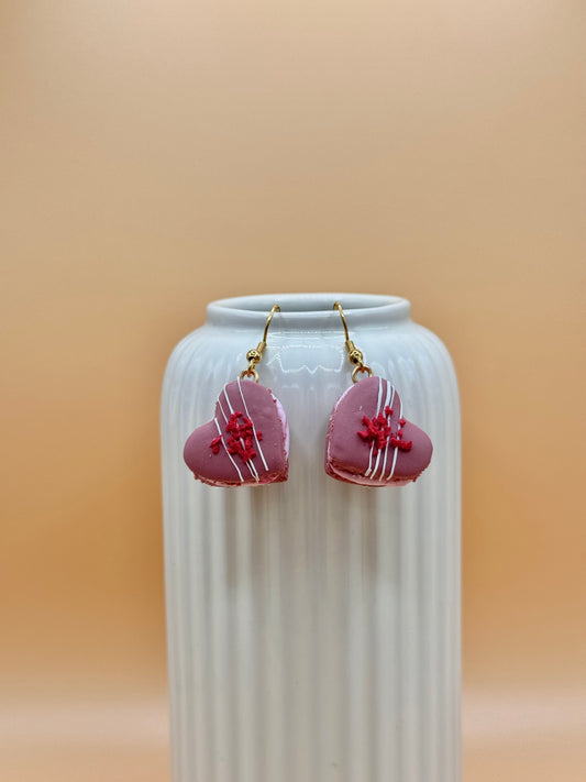 Love Heart Macaron Earring