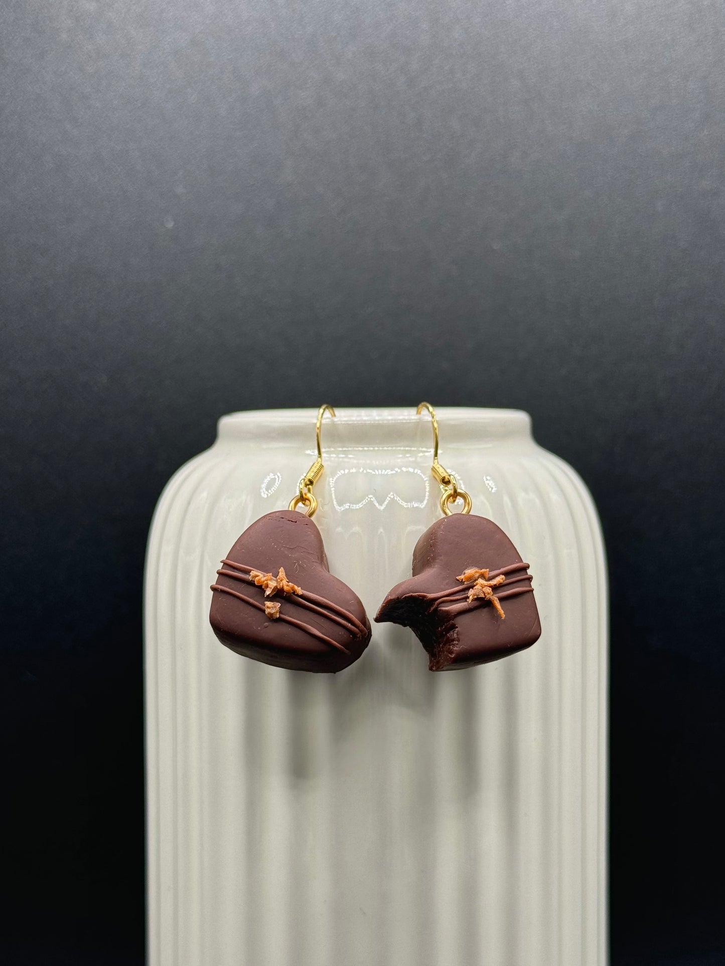 Valentine’s Chocolate Earrings