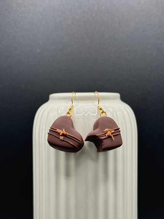 Valentine’s Chocolate Earrings