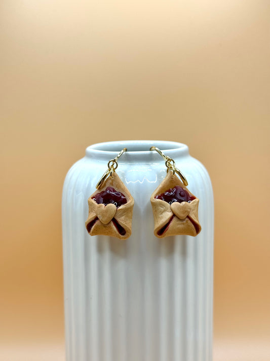 Love Letter Pastry Dangle Earrings